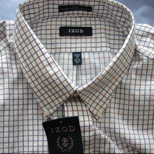men's Izod shirt 18 x 32/33 nwts